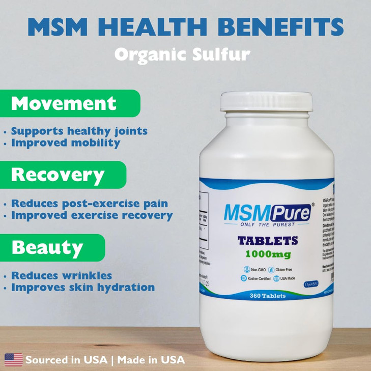 KALA HEALTH MSMPure MSM Tablets