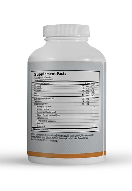 MaxiVision Ocular Formula - AREDS2 - Eye Vitamins & Multivitamin