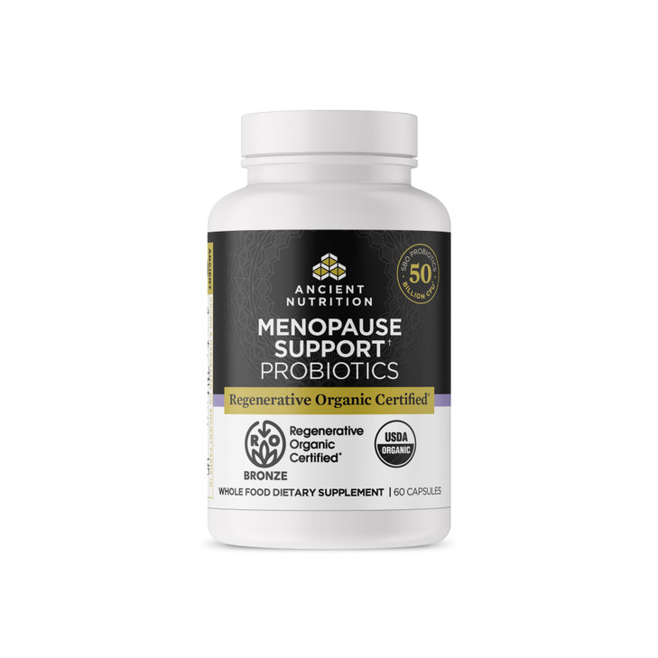 Ancient Nutrition Regenerative Organic Certified Probiotics for Menopause
