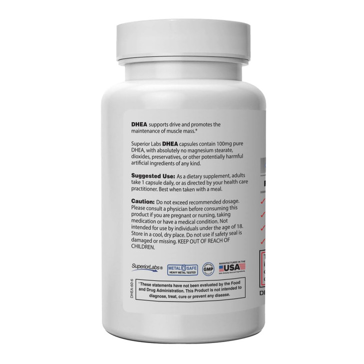 Superior Labs - Extra Strength Natural DHEA