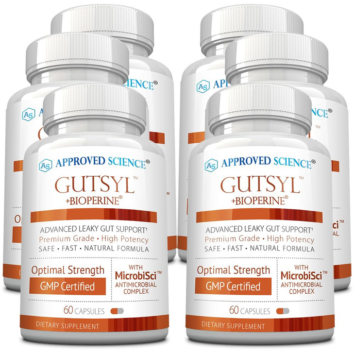 Approved Science Gutsyl- Leaky Gut Supplement- Protect GI Tract with Aloe Vera