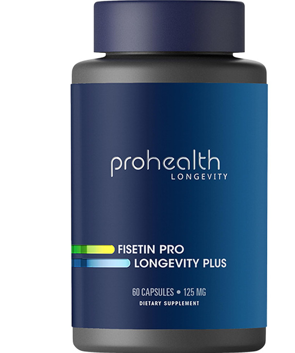 ProHealth Fisetin Supplements-15X Better Absorption from Polyphenol Blend + MCT
