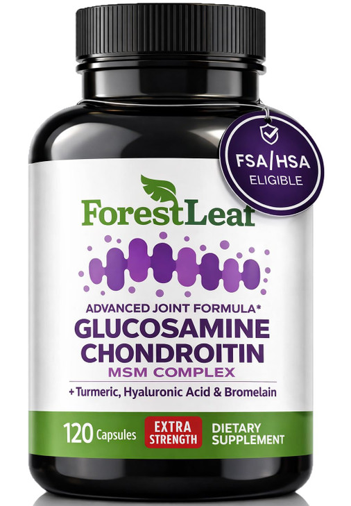 ForestLeaf Glucosamine Chondroitin MSM Joint Supplement Complex