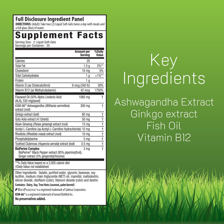 Irwin Naturals Mental Clarity Information Retention