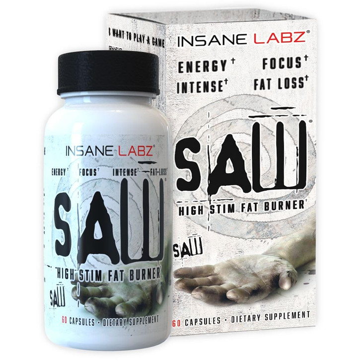 Insane Labz Saw, High Potency Fat Burner, Thermogenic Weight Loss Supplement