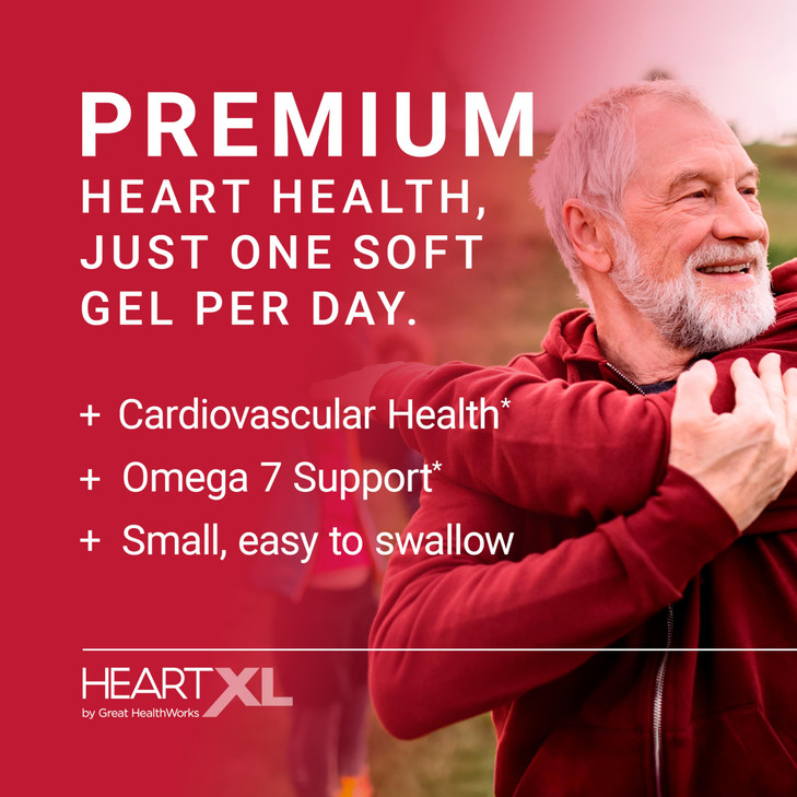 HeartXL Omega-7 Blend Cardiovascular Health Support