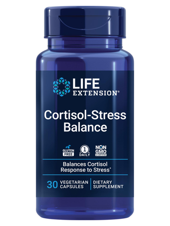 Life Extension Cortisol-Stress Balance, Relora Magnolia bark, Green Tea, Lychee