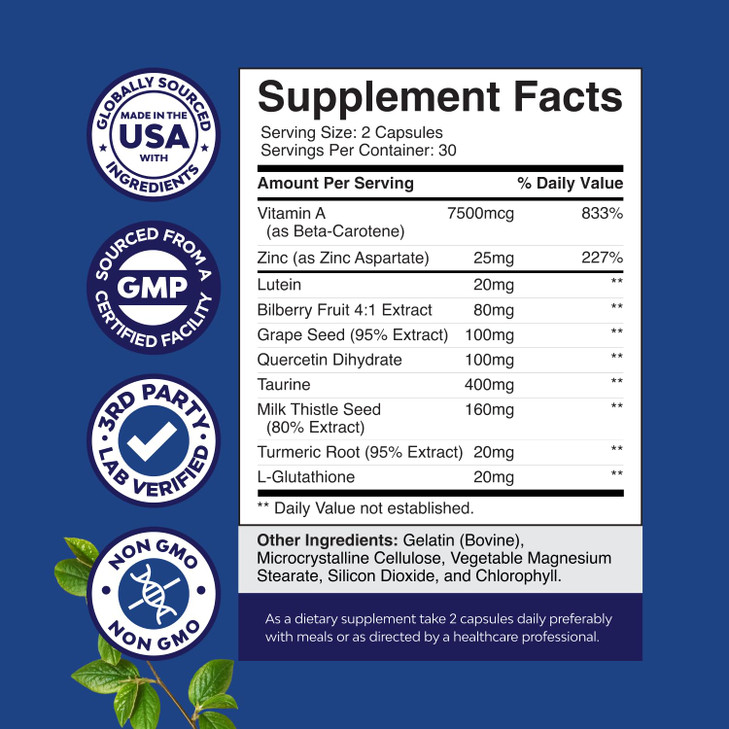 Complete Eye Health Supplement for Adults