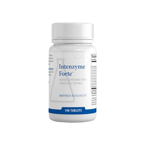 Biotics Research Intenzyme Forte Proteolytic Pancreatic Enzymes, Pancreatin