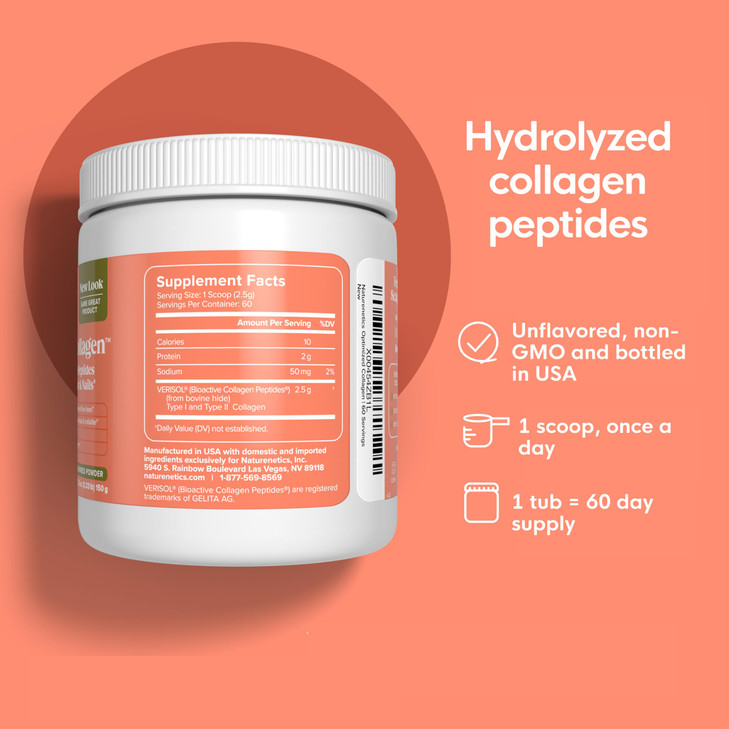 Naturenetics Hair, Skin & Nails Collagen Peptides