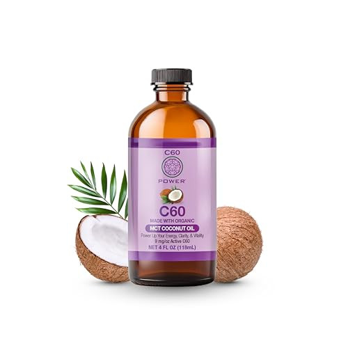 C60 Purple Power C60 In Organic Mct Coconut Oil