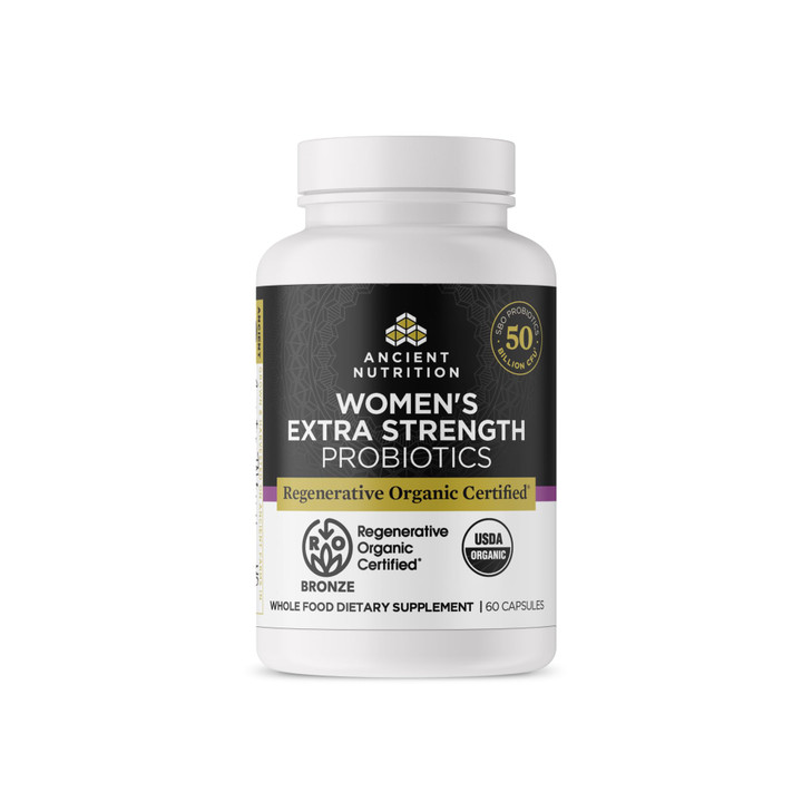 Ancient Nutrition Regenerative Organic Certified Probiotics for Women