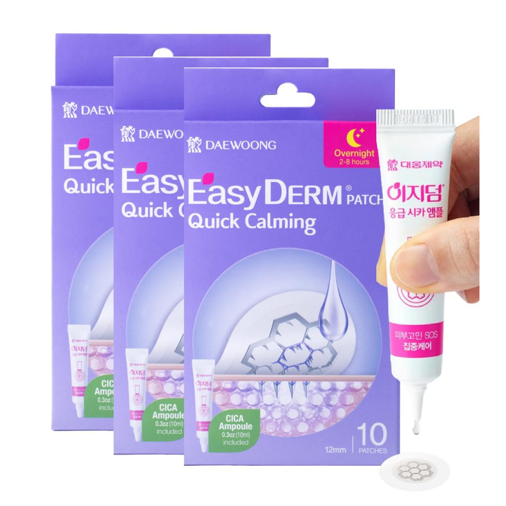 EasyDerm Quick Calming Magnesium Patches