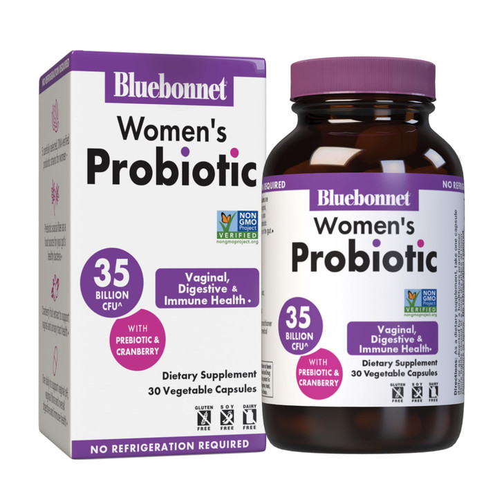 BlueBonnet Nutrition Womens Probiotic 35 Billion CFU^ Shelf Stable