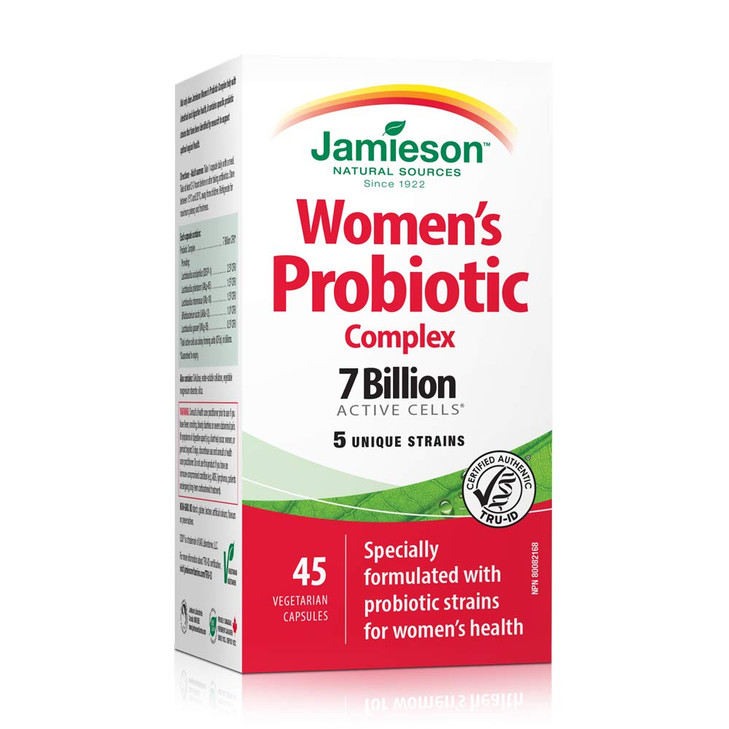 Jamieson Womens Probiotic Complex 7 Billion, 45 Veg caps
