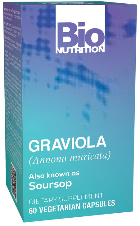 Bio Nutrition Graviola (Annona Muricata) 60 Vegetarian Capsules