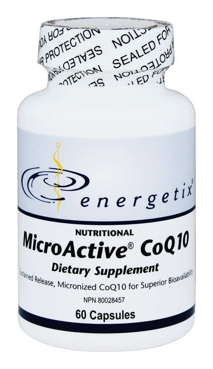 Energetix MicroActive CoQ10, 60 Caps