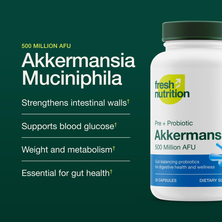 Akkermansia Muciniphila Probiotic 500M AFU for GLP-1 Production