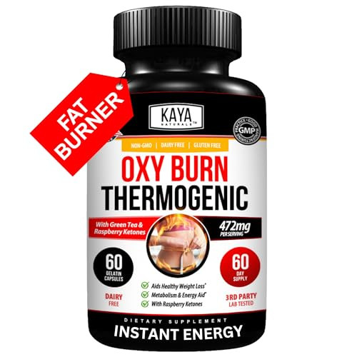 Kaya Naturals Supreme Fat Burner - Weight Loss Pills Women & Men