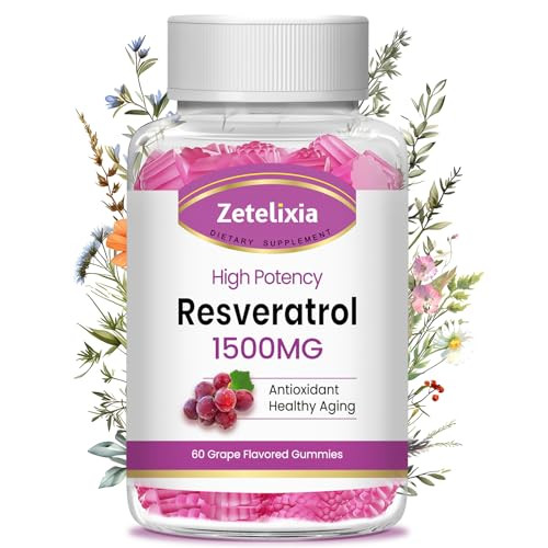 Zetelixia Sugar Free Resveratrol Gummies