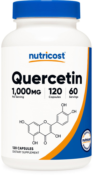 Nutricost Quercetin 1000mg, 120 Capsules