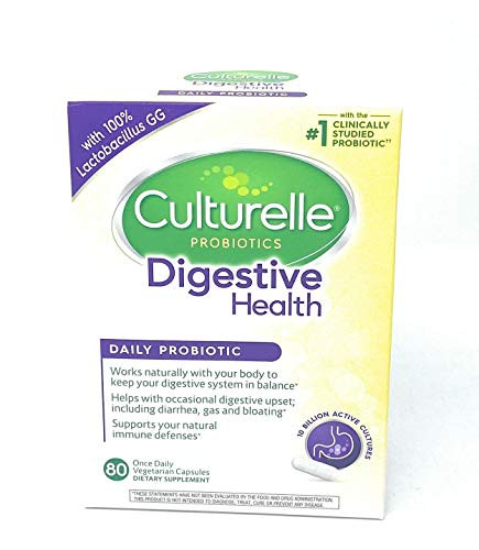 Culturelle Digestive Health Probiotic, 80 Capsules