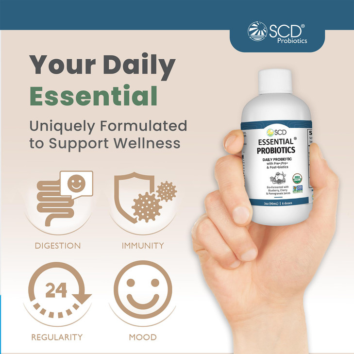 SCD Probiotics SCD Essential Probiotics for Women, Men, Kids and Toddlers