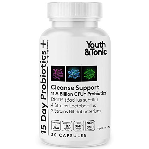 Probiotic Supplement for 15 Day Cleanse