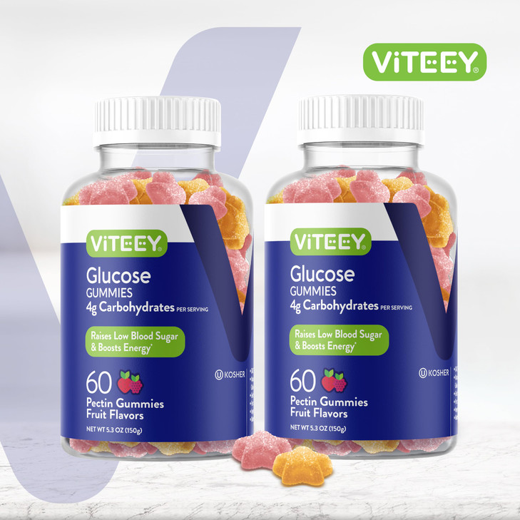 Viteey Glucose Gummies - 4g of Carbohydrates