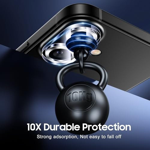UniqueMe for 3 Pack iPhone 16 / iPhone 16 Plus/iPhone 17 Camera Lens Protector - [Drop Protection] [Case Friendly] 9H Tempered Glass Camera Cover Scr