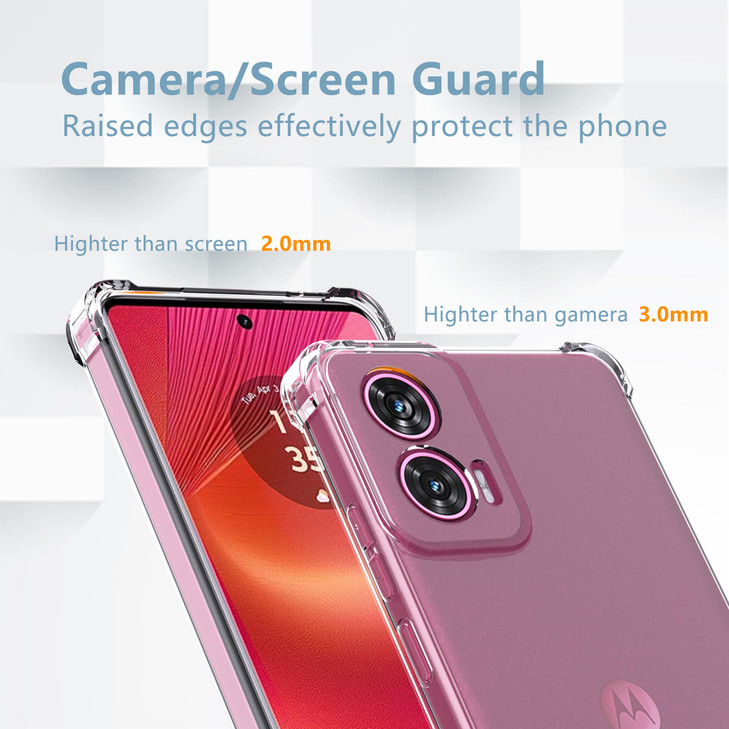Anoowkoa for Oneplus 13 5G Case Clear?Anti Yellowing? Clear TPU & PC Cover Phone Case Military-Grade Shockproof.Ultra-Thin Drop-Proof and Ultra-Soft