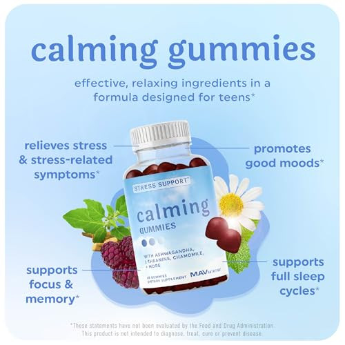 Calming Ashwagandha Gummies for Teens