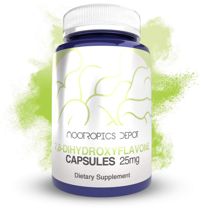 Nootropics Depot 7,8-Dihydroxyflavone Capsules - 120 Count