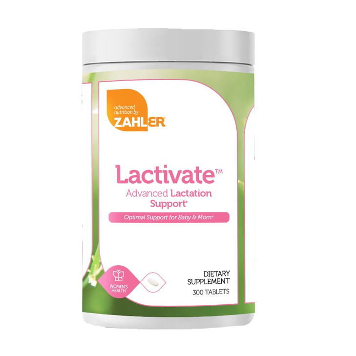 Zahler Lactivate, Advanced Lactation Support Supplement, Certified Kosher, 300