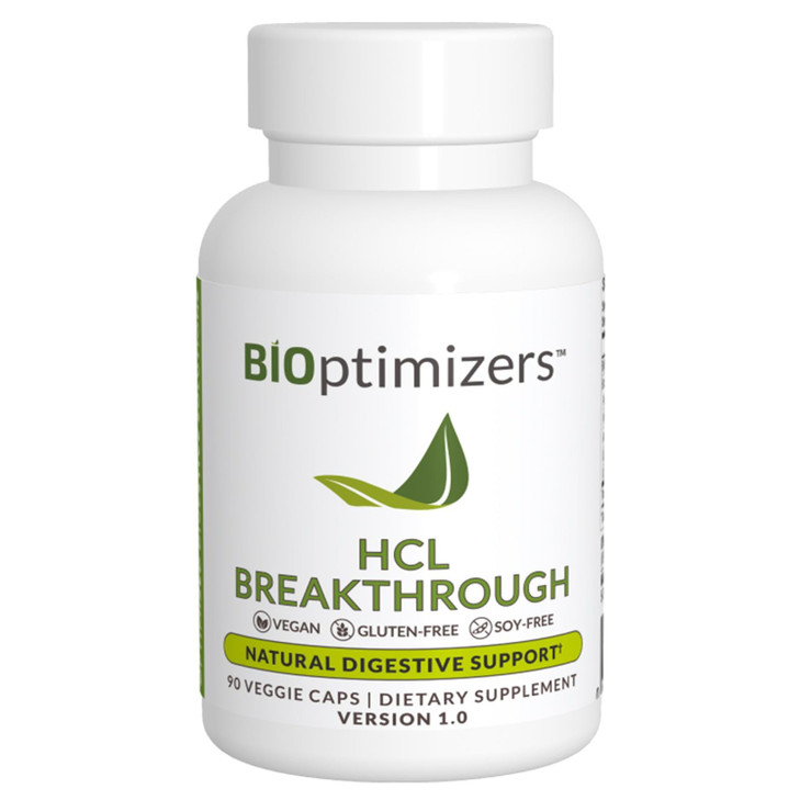 BIOptimizers HCL Breakthrough - Betaine Hydrochloride Enzymes Supplement