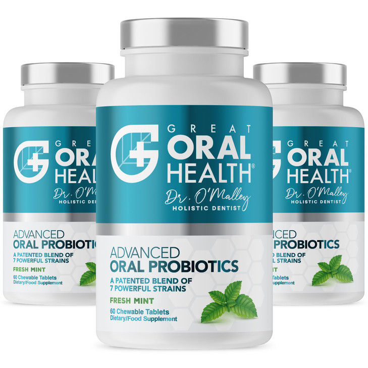 Oral Probiotics for Mouth Bad Breath Treatment for Adults: Dentist Formulated