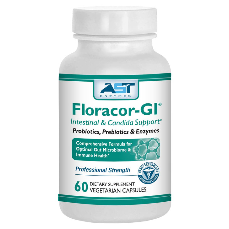 AST Enzymes Floracor - Supports Gut & Intestinal Health