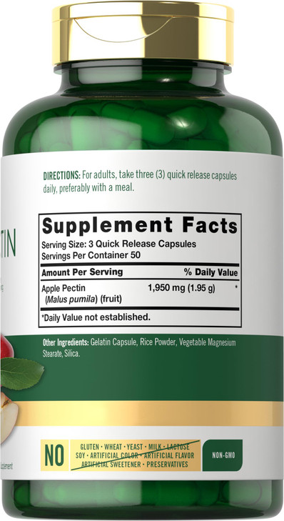 Carlyle Apple Pectin Capsules - 1950mg - 150 Pills