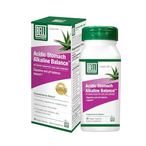 Bell Acidic Stomach Alkaline Balance Lifestyle Products