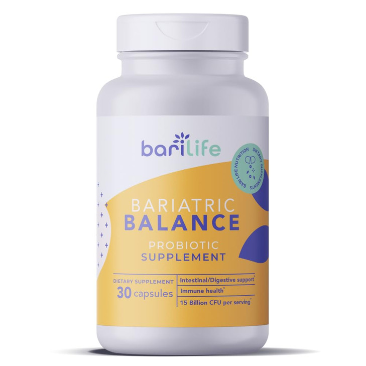 Bari Life Probiotic Supplement, Post-Op Bariatric Probiotics for Digestive