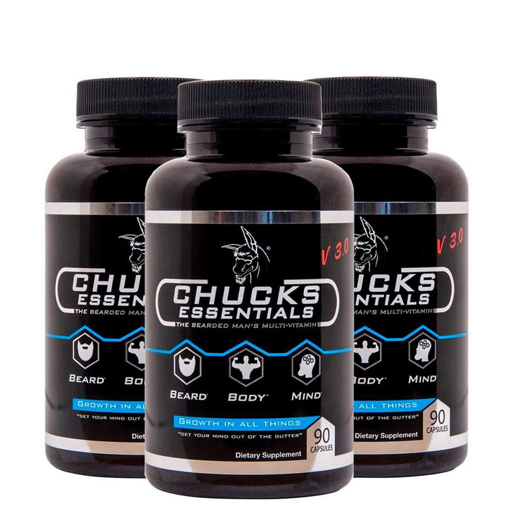 Chucks Essentials V3.0-3 Month Supply