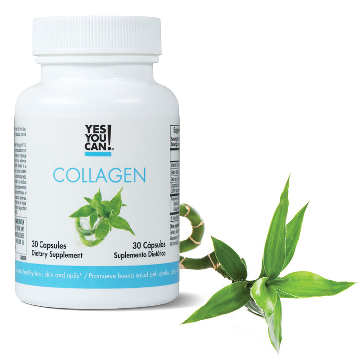 Yes You Can! Collagen Capsules, Dietary Supplement to Promote Healthy Hair, Skin