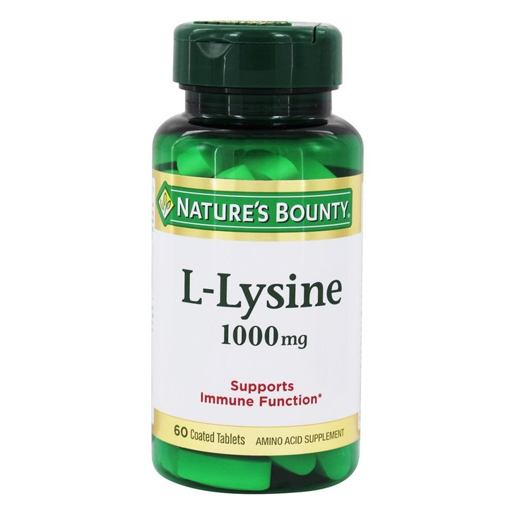 Nature's Bounty L-Lysine, 1000mg, 60 Tablets