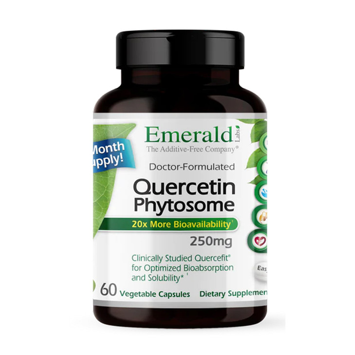 EMERALD LABS Quercetin Phytosome - Quercetin Complex for Immune Support