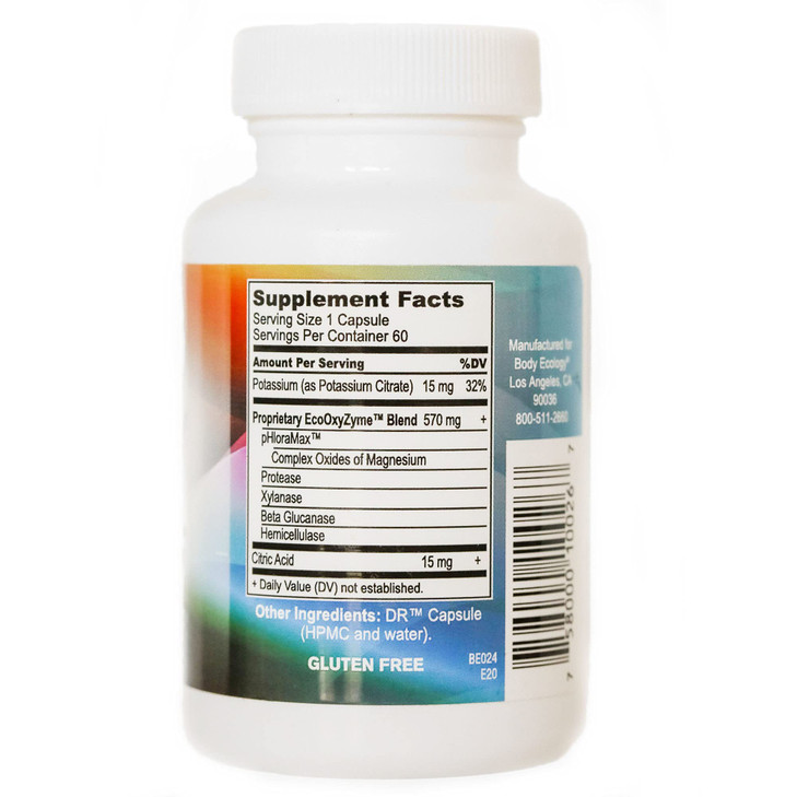 Body Ecology EcoOxyZyme - Multi-Enzyme Digestive Supplement
