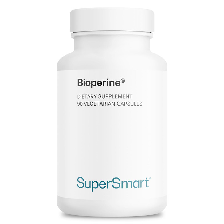 Supersmart - Bioperine 30 mg Per Day - Natural Black Pepper Extract 95% Piperine