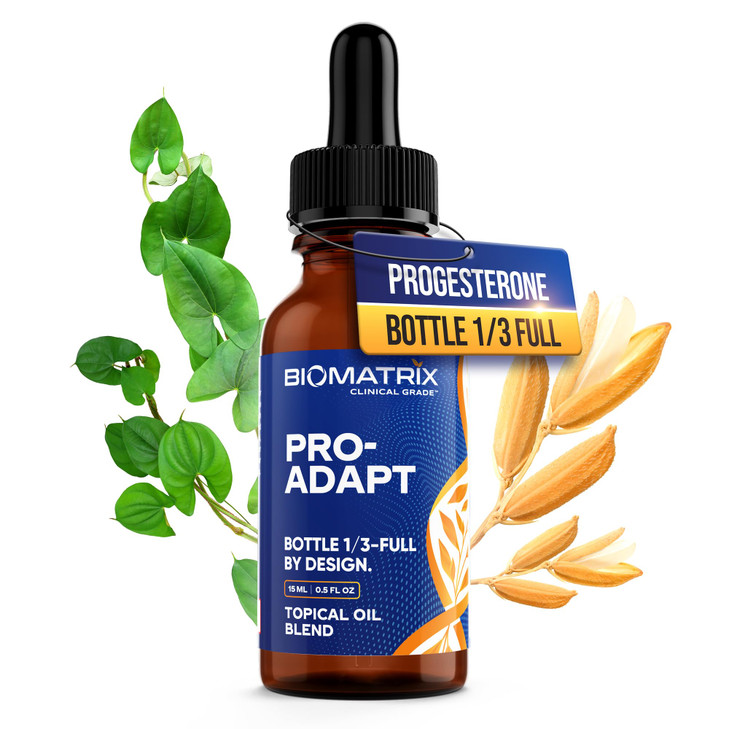 BioMatrix Progesterone, Micronized with Rice Bran Oil and Vitamin E