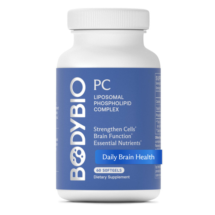BodyBio PC - Phosphatidylcholine for Brain Health, Mental