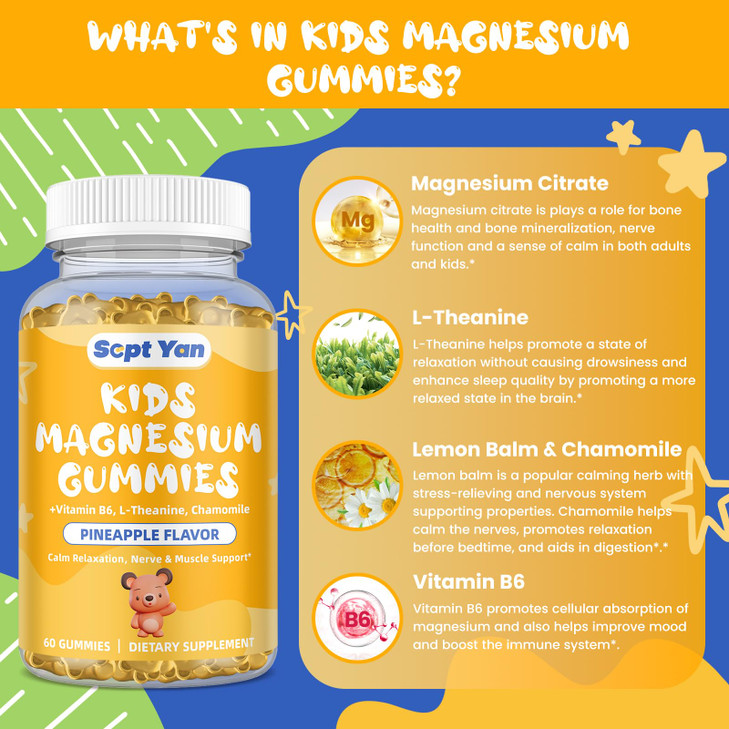 Magnesium Gummies for Kids