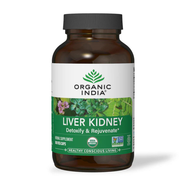 ORGANIC INDIA Liver Kidney Herbal Supplement